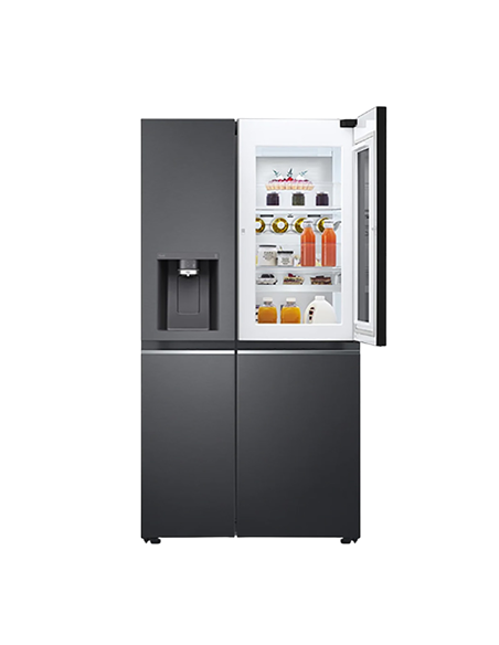Холодильник LG GSXV91MCAE, InstaView Door-in-Door™, Чёрный