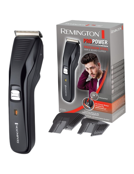 Машинка для стрижки Remington Pro Power HC5200, Чёрный
