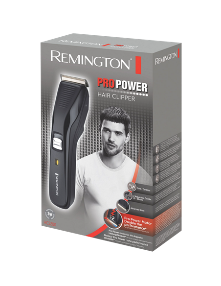 Aparat de tuns Remington Pro Power HC5200, Negru