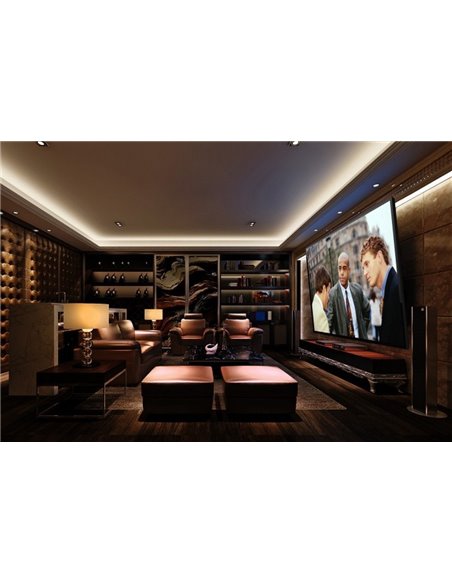 Наклонное настенное крепление Reflecta Plano Flat 100-10080, Чёрный