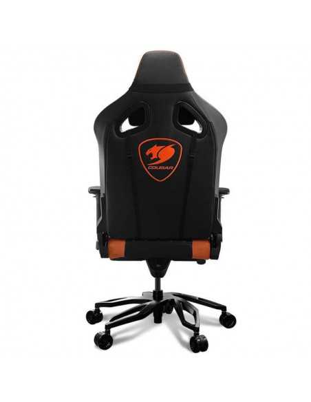 Игровое кресло Cougar Armor Titan Pro, ПВХ Кожа, Чёрный/Оранжевый