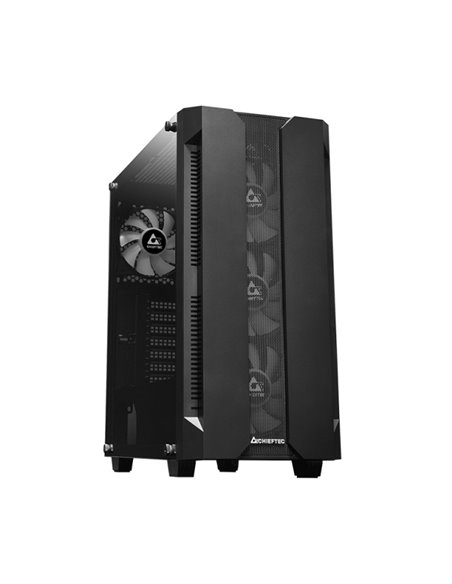 Carcasă PC Chieftec GS-01B-OP, Midi-Tower, ATX, Negru