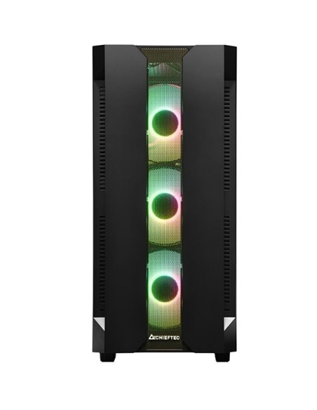 Компьютерный корпус Chieftec GS-01B-OP, Midi-Tower, ATX, Чёрный Компьютерный корпус Chieftec GS-01B-OP, Midi-Tower, ATX, Чёрный