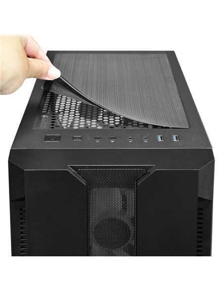 Компьютерный корпус Chieftec GS-01B-OP, Midi-Tower, ATX, Чёрный Компьютерный корпус Chieftec GS-01B-OP, Midi-Tower, ATX, Чёрный