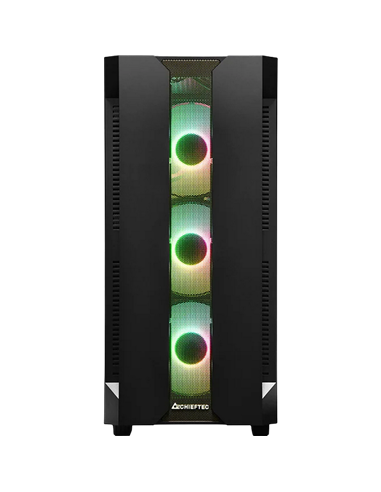 Компьютерный корпус Chieftec GS-01B-OP, Midi-Tower, ATX, Чёрный