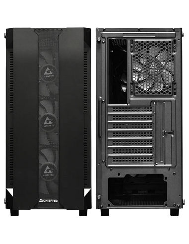 Компьютерный корпус Chieftec GS-01B-OP, Midi-Tower, ATX, Чёрный