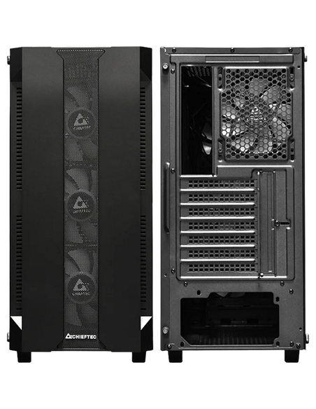Carcasă PC Chieftec GS-01B-OP, Midi-Tower, ATX, Negru