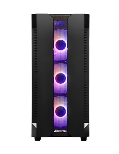Carcasă PC Chieftec GS-01B-OP, Midi-Tower, ATX, Negru