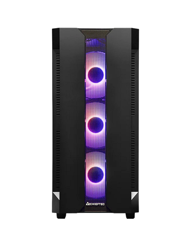 Компьютерный корпус Chieftec GS-01B-OP, Midi-Tower, ATX, Чёрный