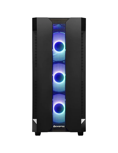 Компьютерный корпус Chieftec GS-01B-OP, Midi-Tower, ATX, Чёрный Компьютерный корпус Chieftec GS-01B-OP, Midi-Tower, ATX, Чёрный