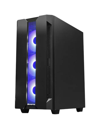 Компьютерный корпус Chieftec GS-01B-OP, Midi-Tower, ATX, Чёрный