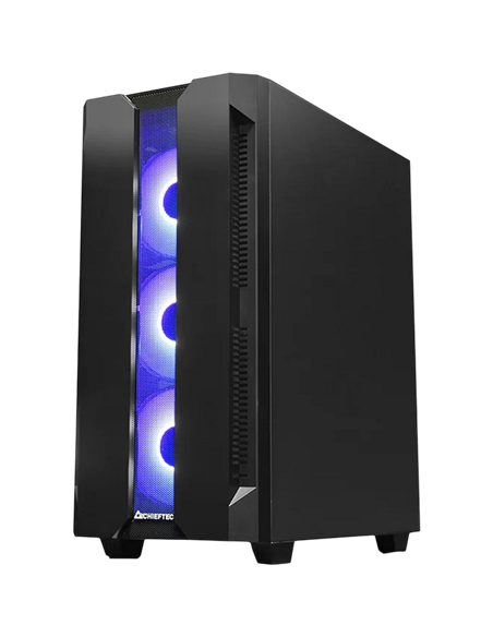 Компьютерный корпус Chieftec GS-01B-OP, Midi-Tower, ATX, Чёрный Компьютерный корпус Chieftec GS-01B-OP, Midi-Tower, ATX, Чёрный