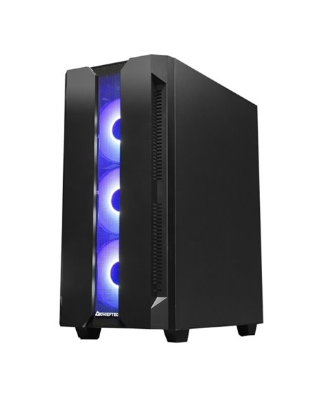 Компьютерный корпус Chieftec GS-01B-OP, Midi-Tower, ATX, Чёрный Компьютерный корпус Chieftec GS-01B-OP, Midi-Tower, ATX, Чёрный