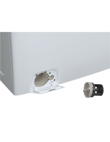 Mașină de spălat Candy CS1482DW4/1-S, 8kg, Alb