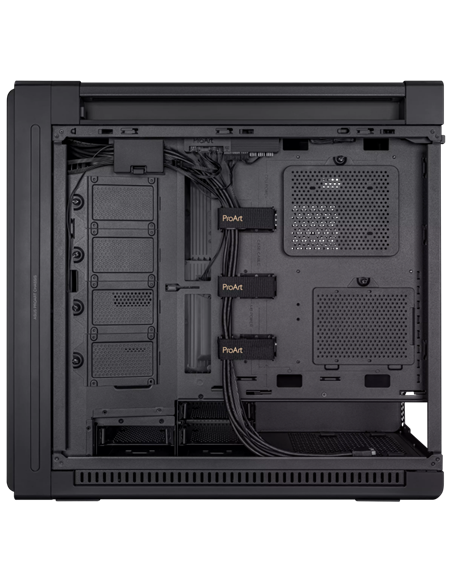 Carcasă PC ASUS ProArt PA602, Midi-Tower, Fără PSU, Negru