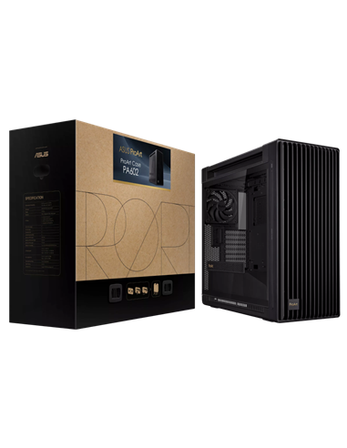 Компьютерный корпус ASUS ProArt PA602, Midi-Tower, Без блока питания, Чёрный