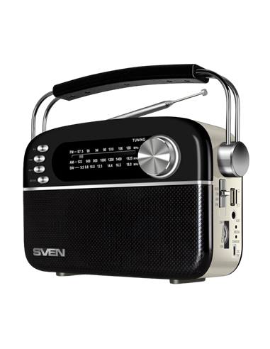 Портативное радио SVEN SRP-505, Чёрный