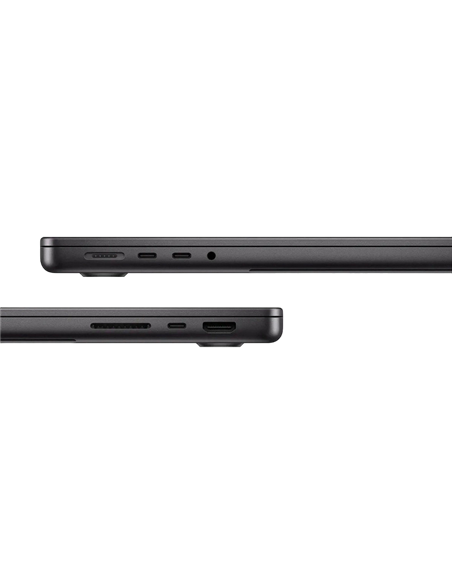 Ноутбук 14,2" Apple MacBook Pro 14 A3401, Space Black, M4 Pro with 14-core CPU and 20-core GPU, 24Гб/1024Гб, macOS Sequoia