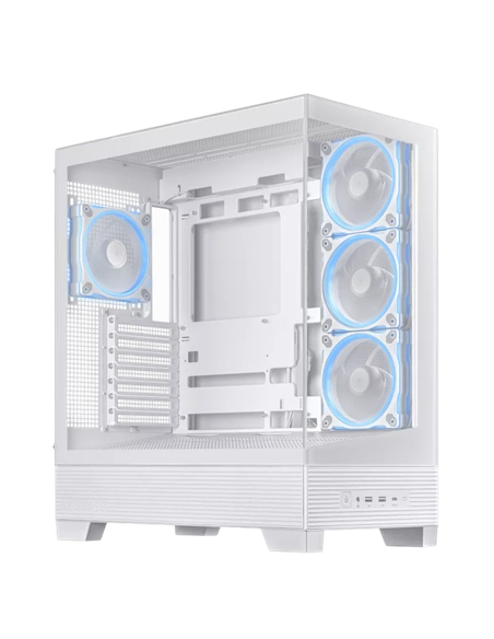 Компьютерный корпус ASUS A31 PLUS TG ARGB, Midi-Tower, Белый