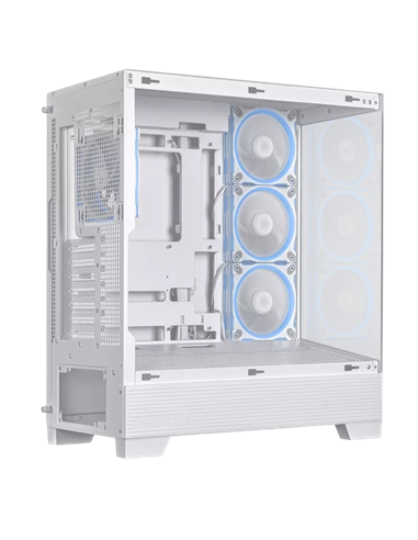 Carcasă PC ASUS A31 PLUS TG ARGB, Midi-Tower, Alb