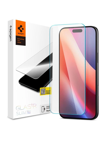 Защитное стекло Spigen iPhone 16 Pro Max Glas.TR Slim, Прозрачный