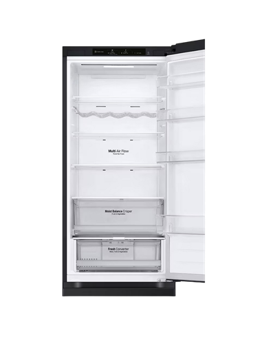 Холодильник LG GBV3200DEP, Graphite Black