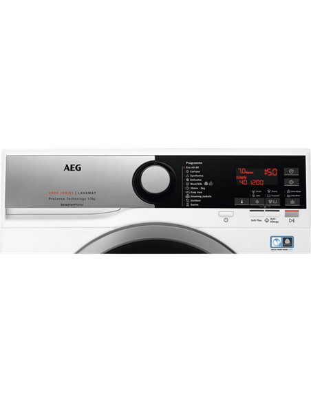 Стиральная машина AEG L6SME27S, 7кг, Белый