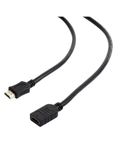 Cablu Video Cablexpert CC-HDMI4X-6, HDMI (M) - HDMI (F), 1,8m, Negru