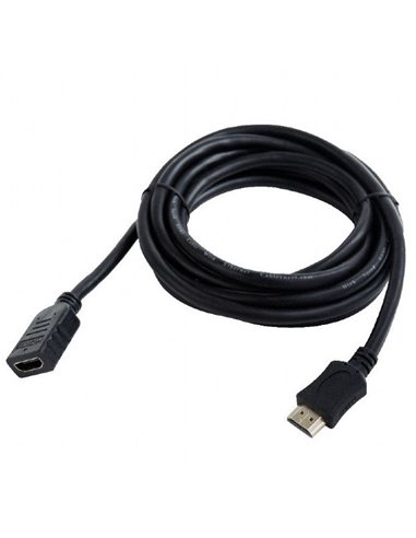 Видео кабель Cablexpert CC-HDMI4X-6, HDMI (M) - HDMI (F), 1,8м, Чёрный