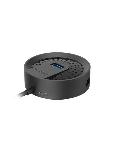 USB-концентратор A4Tech HUB-30C, Чёрный