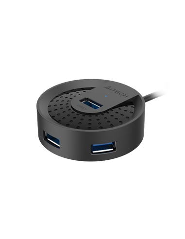 USB-концентратор A4Tech HUB-30C, Чёрный
