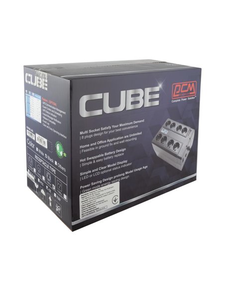 Sursă de alimentare neîntreruptibilă PCM CUB-850E, Offline, 850VA, Turn
