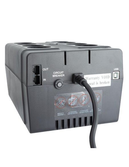 Sursă de alimentare neîntreruptibilă PCM CUB-850E, Offline, 850VA, Turn