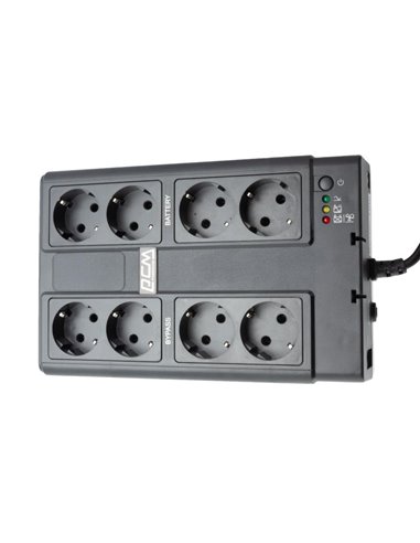 Sursă de alimentare neîntreruptibilă PCM CUB-850E, Offline, 850VA, Turn