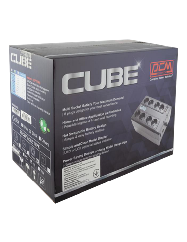 Sursă de alimentare neîntreruptibilă PCM CUB-850E, Offline, 850VA, Turn