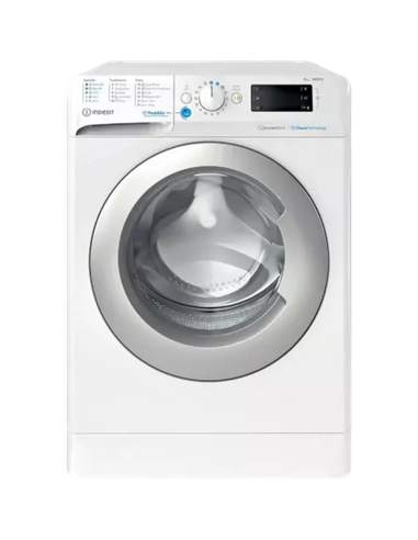 Mașină de spălat Indesit BWE 81496X WSV EE, 8kg, Alb