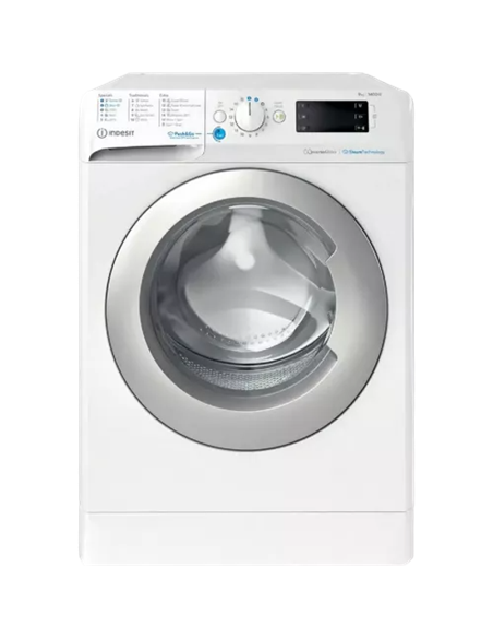 Mașină de spălat Indesit BWE 81496X WSV EE, 8kg, Alb