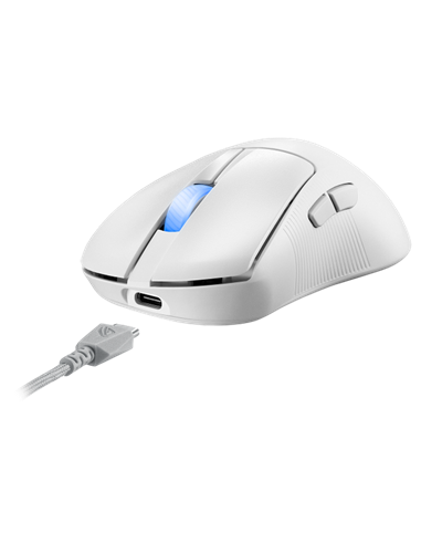 Игровая мышь ASUS ROG Keris II Ace, Moonlight White