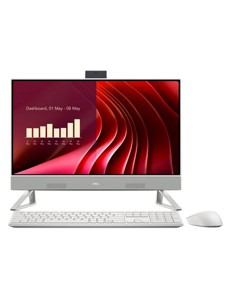 Моноблок DELL EC24250, 23,8", Intel Core i5-1334U, 16Гб/512Гб, Windows 11 Pro, Белый