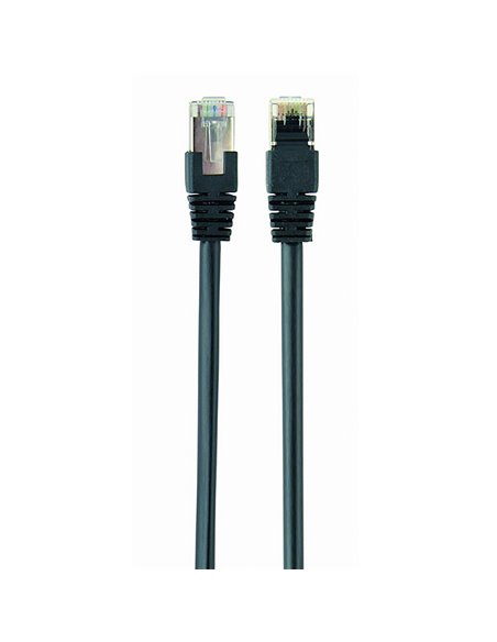 Патч-корд Cablexpert PP22-1M/BK, Cat5e FTP, 1м, Чёрный Патч-корд Cablexpert PP22-1M/BK, Cat5e FTP, 1м, Чёрный