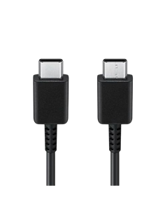 Cablu încărcare și sincronizare Samsung EP-DA705BBRGRU, USB Type-C/USB Type-C, 1m, Negru