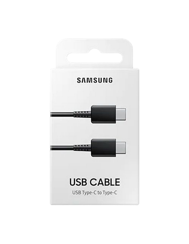 Кабель для зарядки и синхронизации Samsung EP-DA705BBRGRU, USB Type-C/USB Type-C, 1м, Чёрный