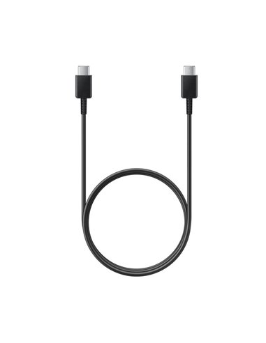 Cablu încărcare și sincronizare Samsung EP-DA705BBRGRU, USB Type-C/USB Type-C, 1m, Negru