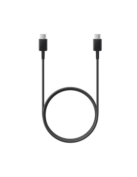 Cablu încărcare și sincronizare Samsung EP-DA705BBRGRU, USB Type-C/USB Type-C, 1m, Negru