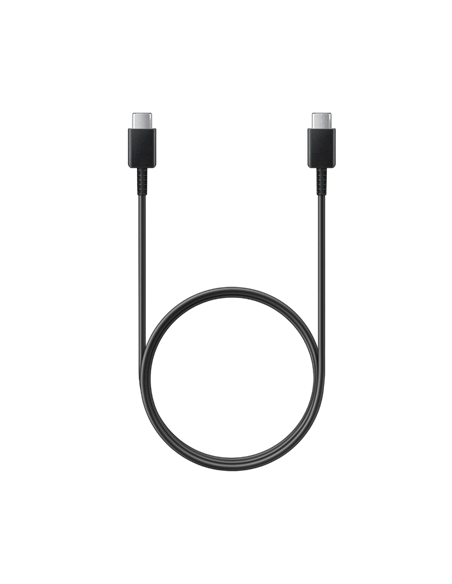 Кабель для зарядки и синхронизации Samsung EP-DA705BBRGRU, USB Type-C/USB Type-C, 1м, Чёрный