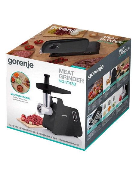 Mașină de tocat carne Gorenje MG1701SB, Negru