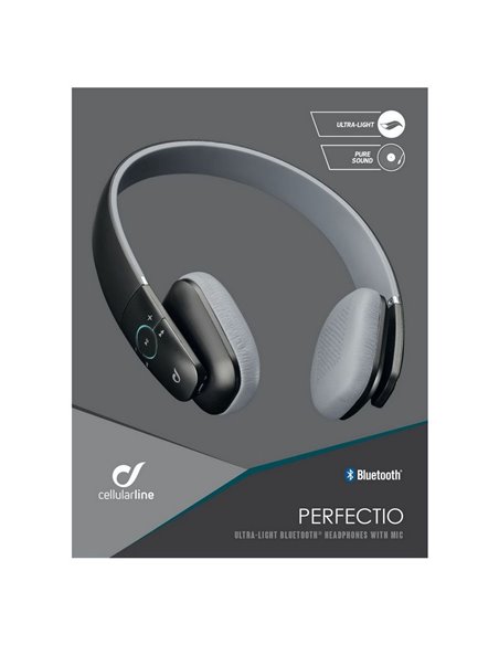 Căști Cellularline Perfectio, Negru