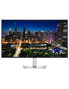 31,5" Monitor DELL U3225QE, IPS 3840x2160 4K UHD, Argintiu