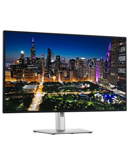 31,5" Monitor DELL U3225QE, IPS 3840x2160 4K UHD, Argintiu