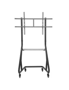 Мобильная стойка для телевизора Reflecta TV Stand 105P-Shelf, Чёрный